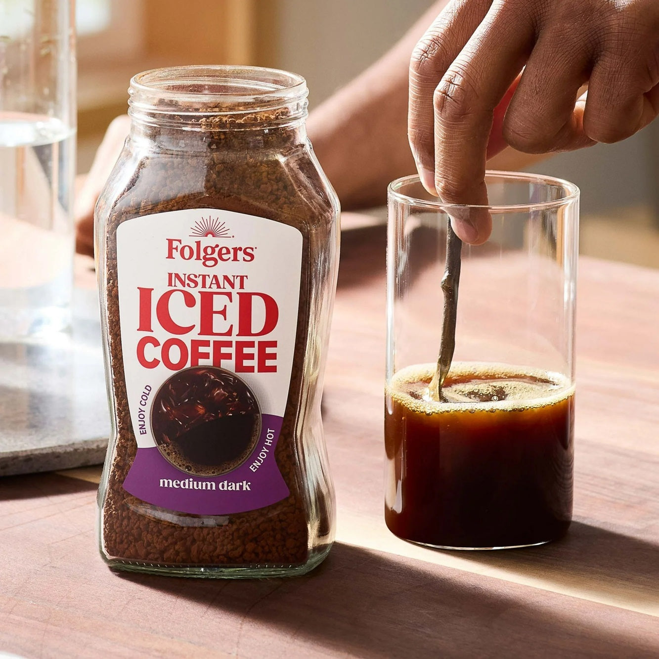 Folgers Instant Iced Coffee, 7 oz Jar