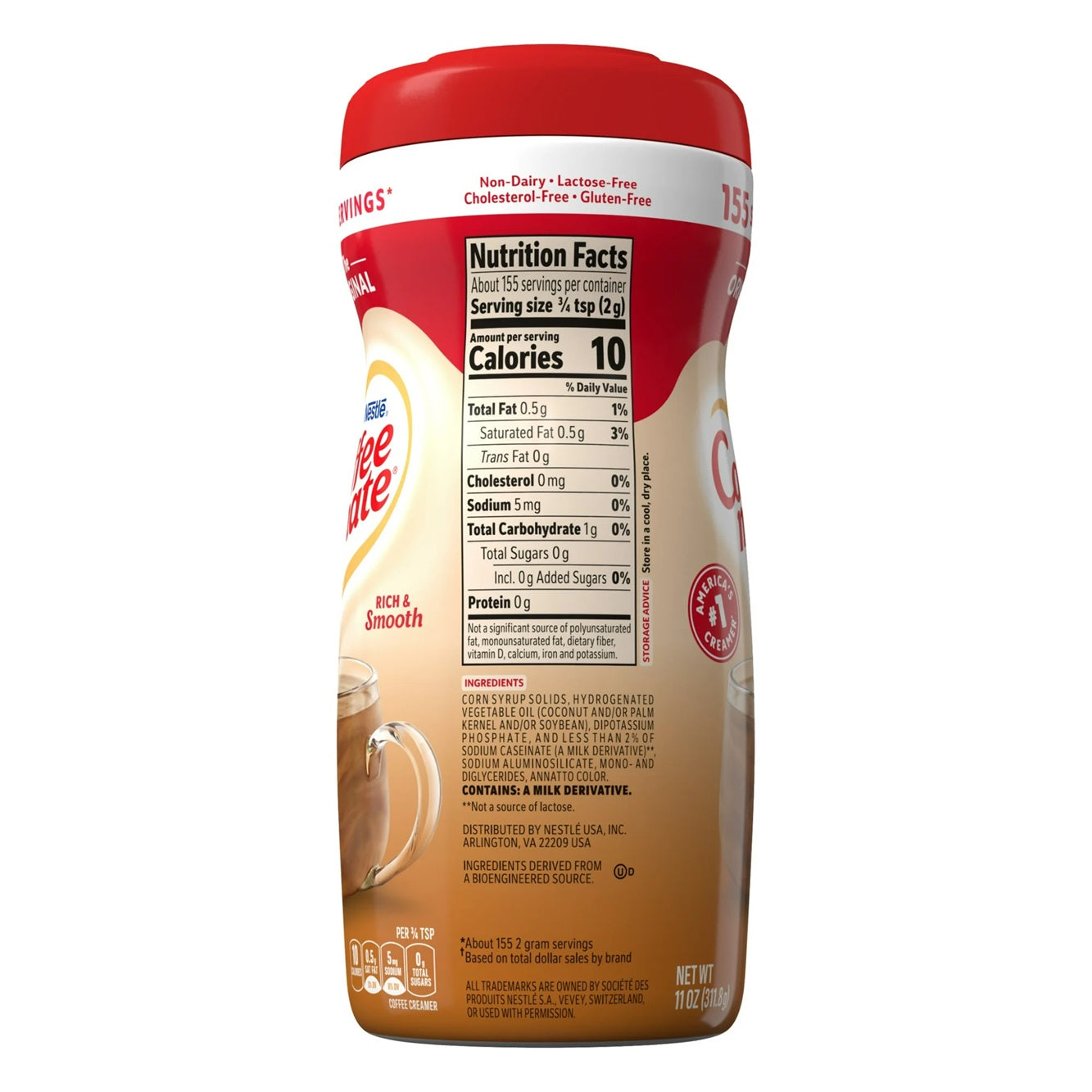 Coffee mate Original Powder Coffee Creamer, 11 oz