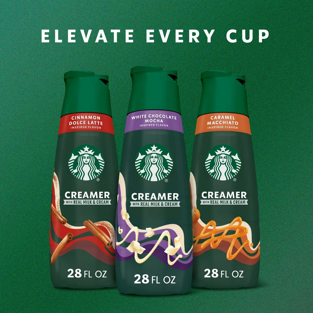 Starbucks Liquid Coffee Creamer White Chocolate Creamer, 28 fl oz