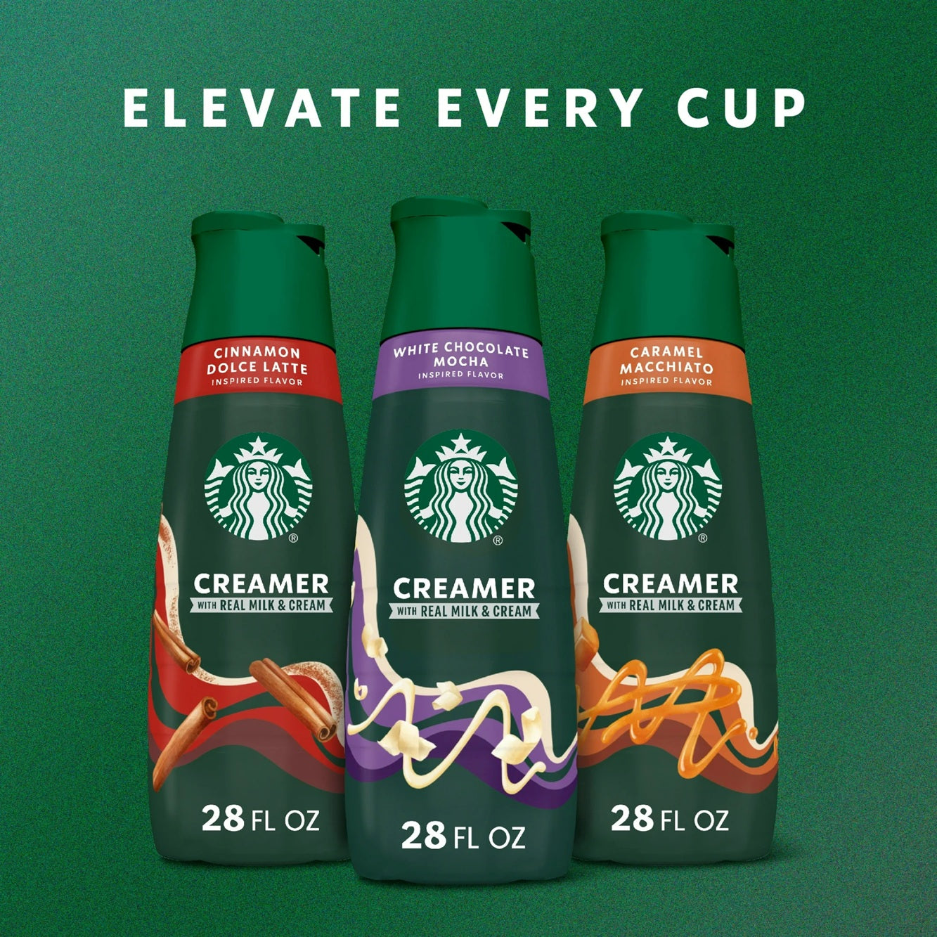 Starbucks Liquid Coffee Creamer White Chocolate Creamer, 28 fl oz