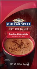 Ghirardelli Double Chocolate Hot Cocoa Mix, 0.85-Ounce Packets