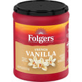 Folgers French Vanilla Flavored Ground Coffee, 9.6 Ounce Canister
