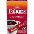 Folgers Classic Roast Instant Coffee, Single Serve Packets, 7ct