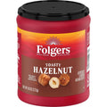 Folgers Toasty Hazelnut Flavored Ground Coffee, 9.6 Ounce Canister