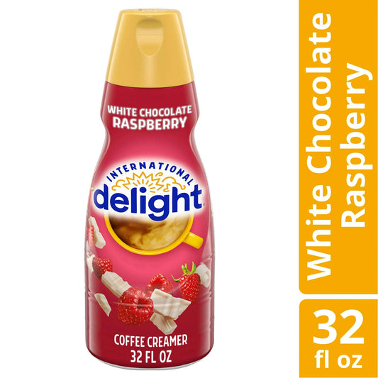 International Delight White Chocolate Raspberry Coffee Creamer, 32 fl oz