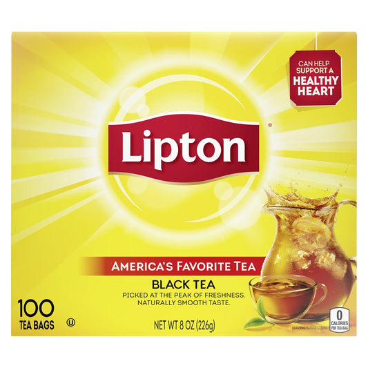 Lipton Tea Bags, Black Tea, 100 Black Tea Bags