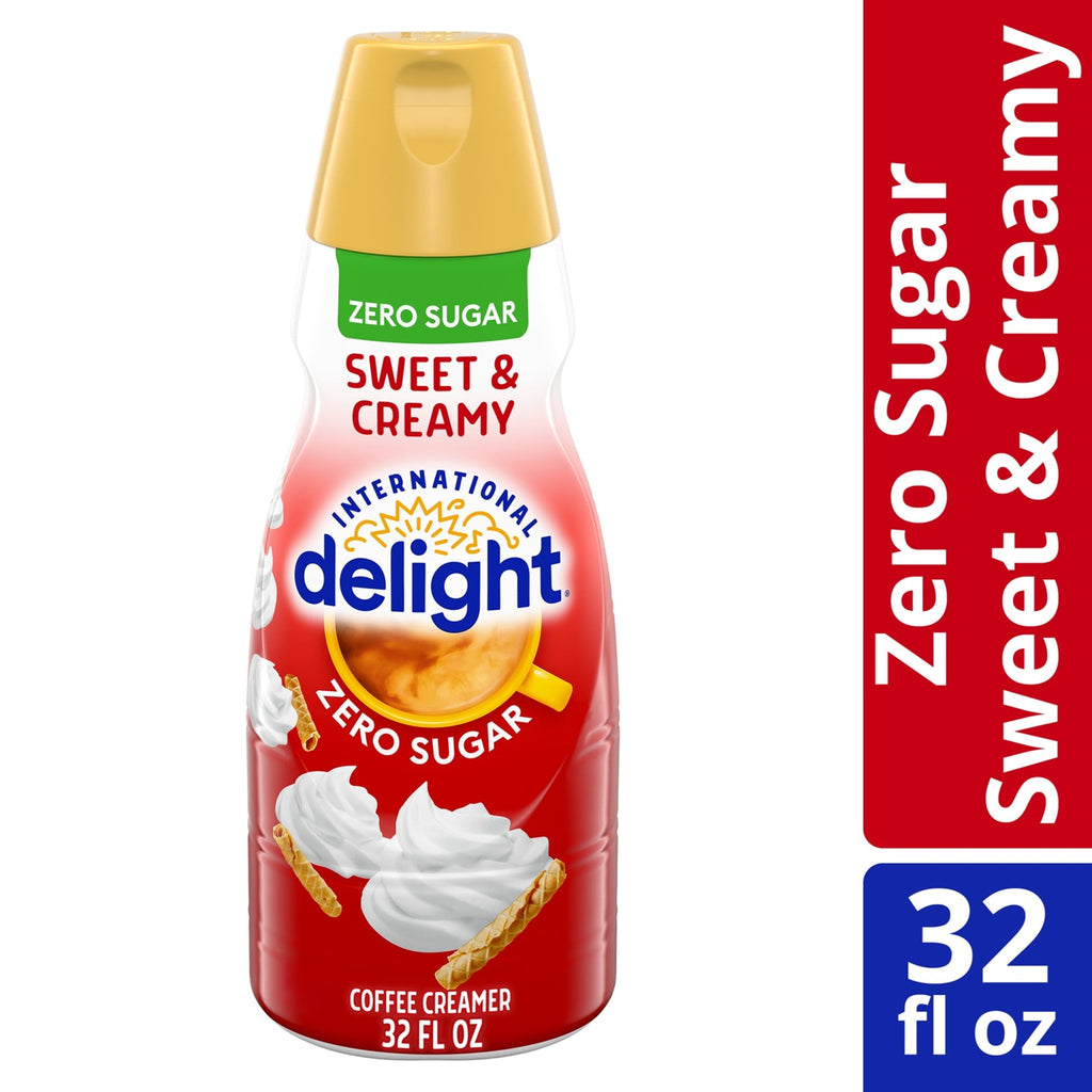 International Delight Sweet & Creamy Sugar Free Coffee Creamer, 32 fl oz