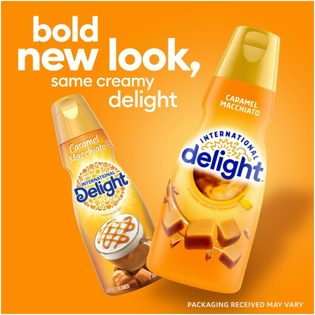 International Delight Caramel Macchiato Coffee Creamer, 32 Oz.
