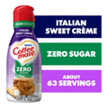 Nestle Coffee Mate Non Dairy Zero Sugar Italian Sweet Creme Liquid Coffee Creamer Sugar Free, 32 fl oz Bottle