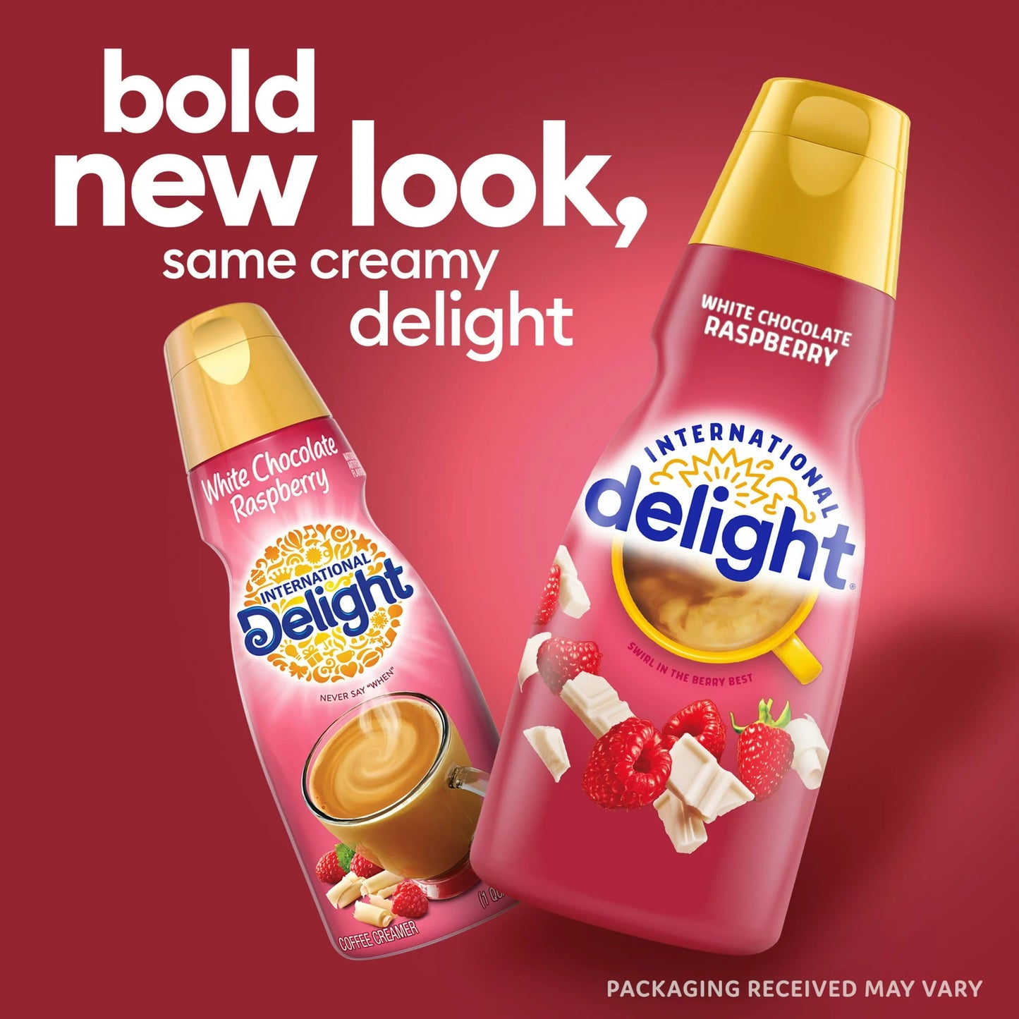 International Delight White Chocolate Raspberry Coffee Creamer, 32 fl oz