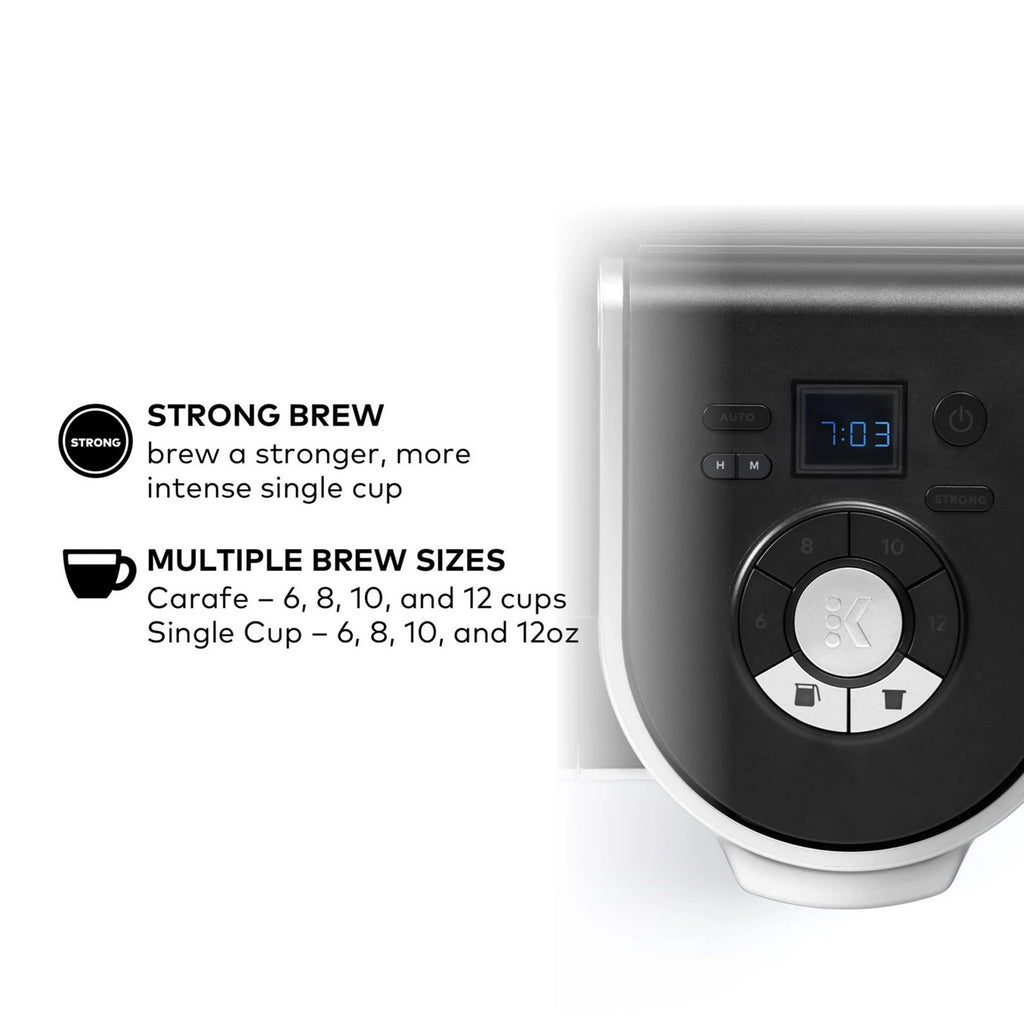 Keurig K-Duo Single Serve K-Cup Pod & Carafe Coffee Maker, 110V,  Black