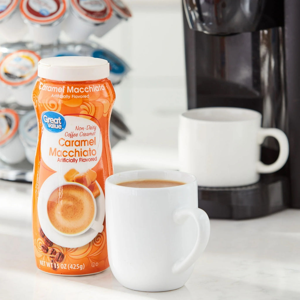 Great Value Caramel Macchiato Coffee Creamer, 15 oz