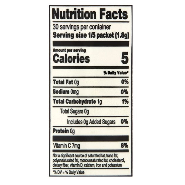 Great Value Sugar-Free Cherry Powder Drink Mix, 1.9 oz, 6 Count