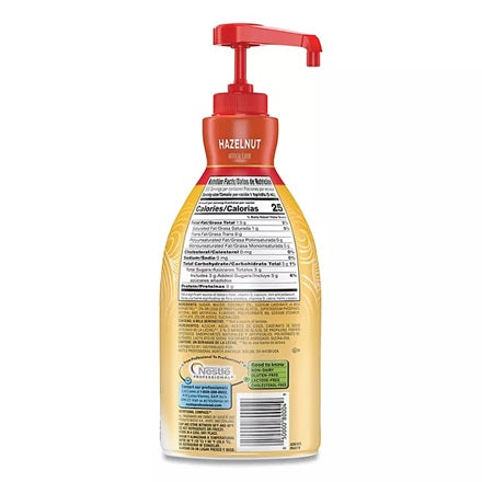 Coffee Mate Hazelnut Liquid Coffee Creamer | Pump Bottle, 50.7 Oz