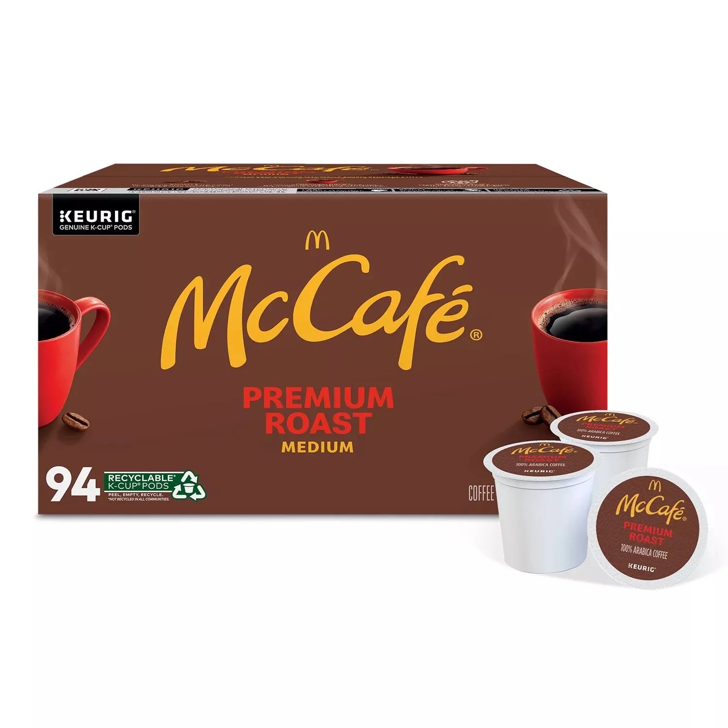McCafe Premium Medium Roast K-Cup Coffee Pods, 94 ct.