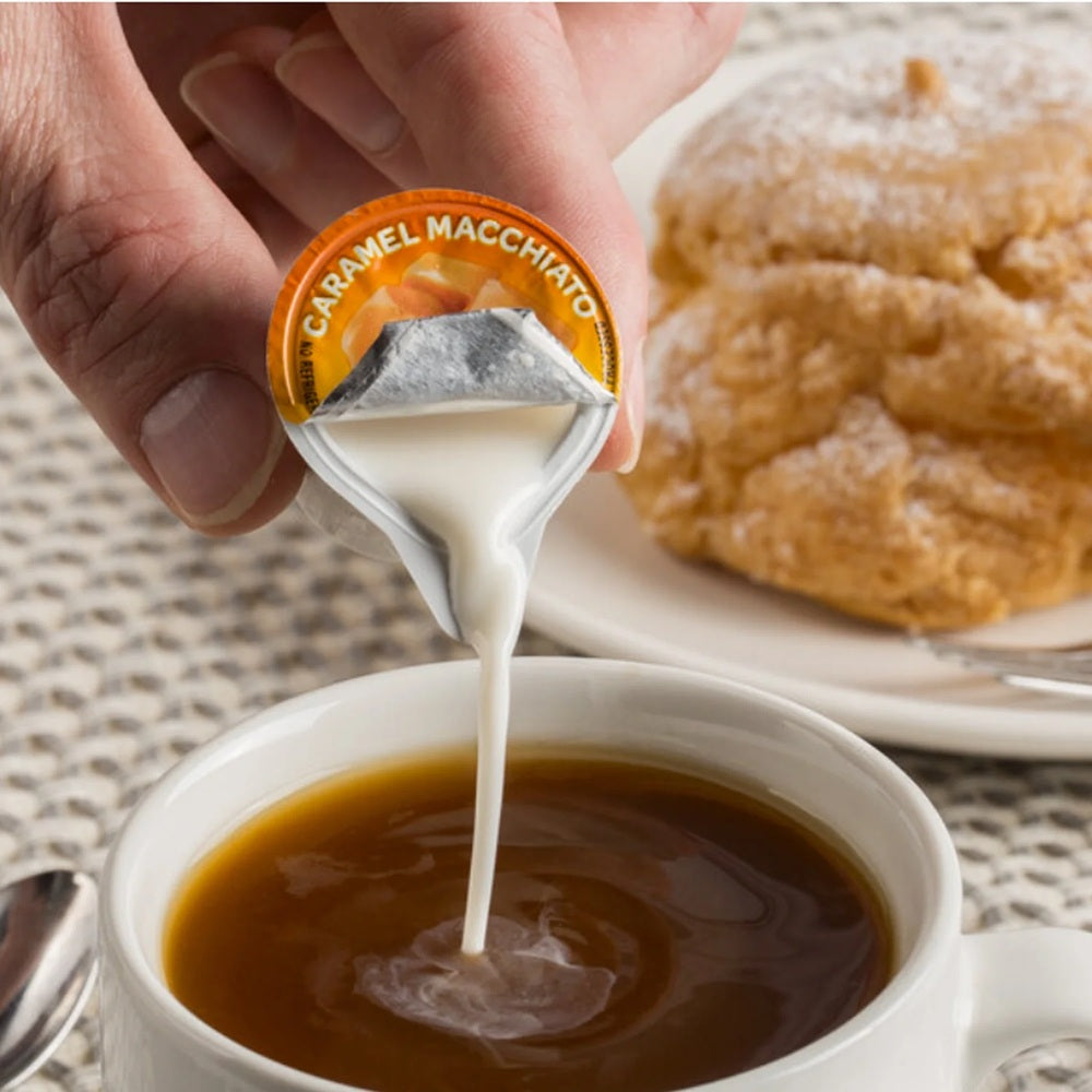 International Delight  CARAMEL MACCHIATO Coffee Creamer Singles, Sold by Pack of 20pcs