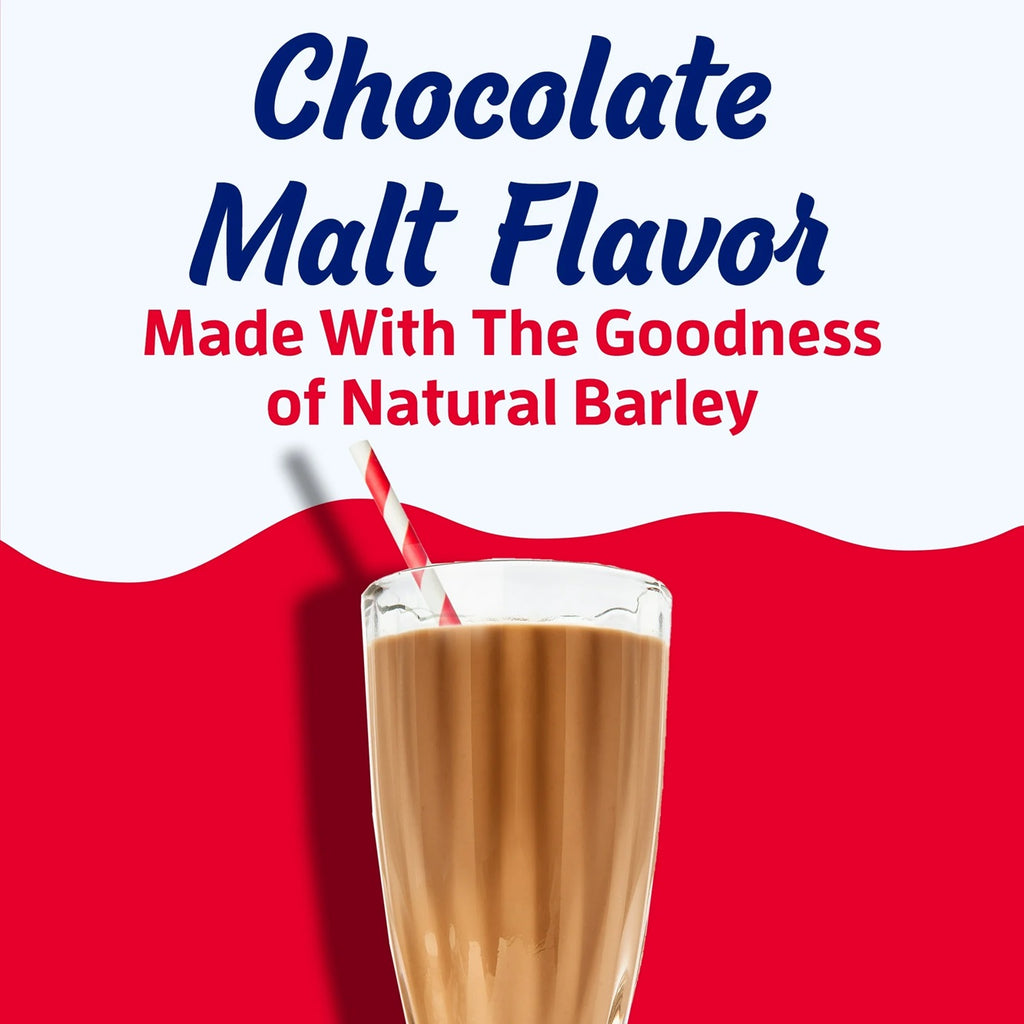 Nestle Carnation Chocolate Malted Milk Instant Stir In Powder Mix, 13 oz Canister