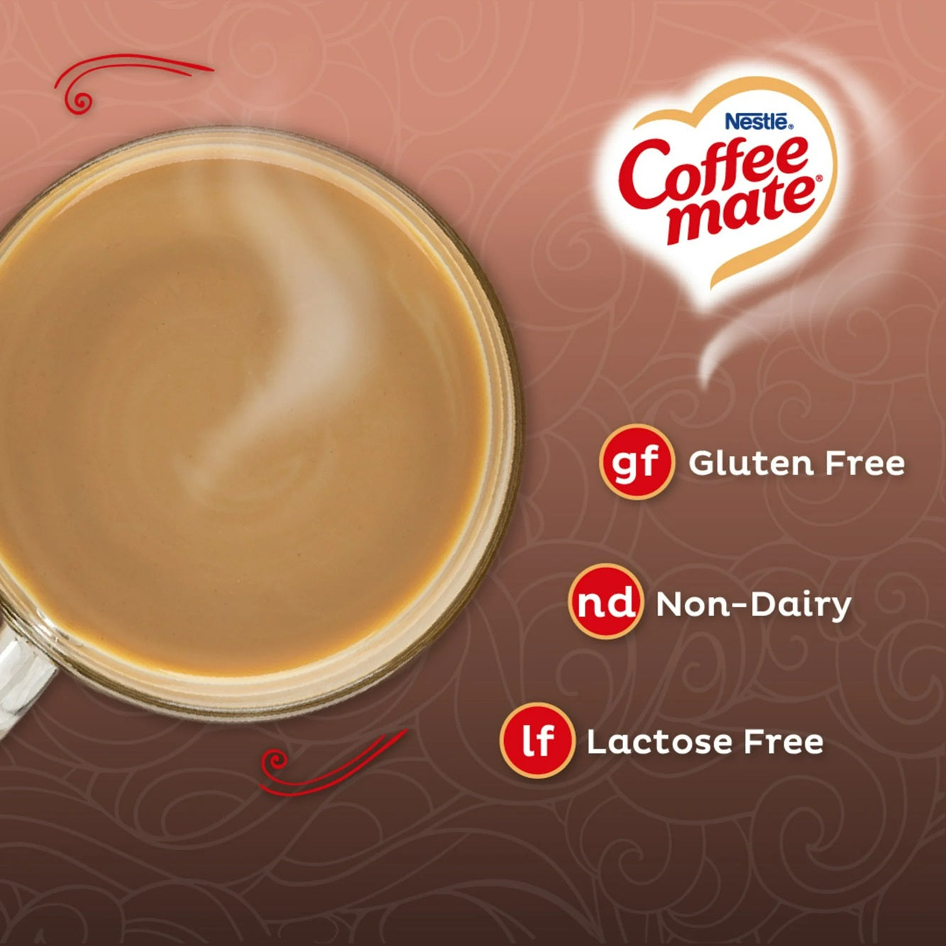 Nestle Coffee Mate, Chocolate Crème Sugar-Free Powdered Coffee Creamer, 10.2 oz
