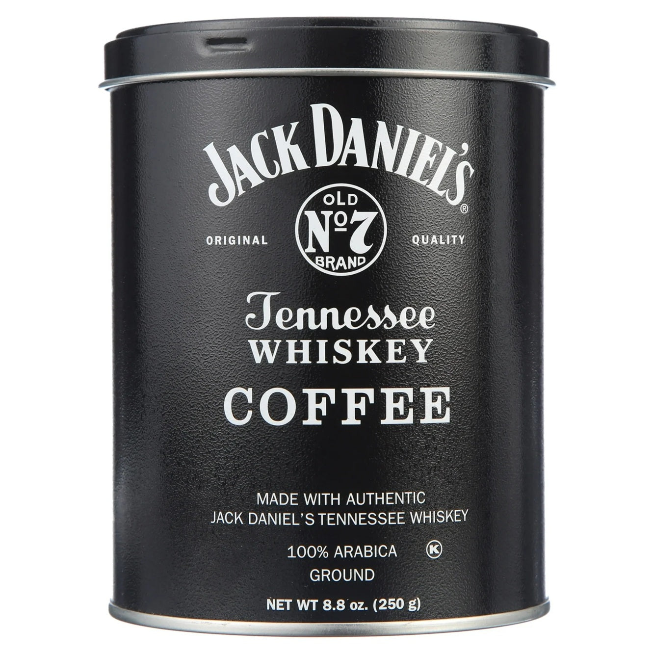 Jack Daniel's Tennessee Whiskey Coffee, Ground, Medium Roast, 8.8oz Can