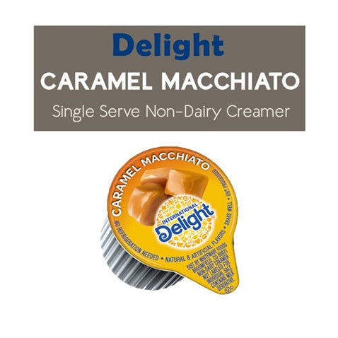 International Delight  CARAMEL MACCHIATO Coffee Creamer Singles, Sold by Pack of 20pcs