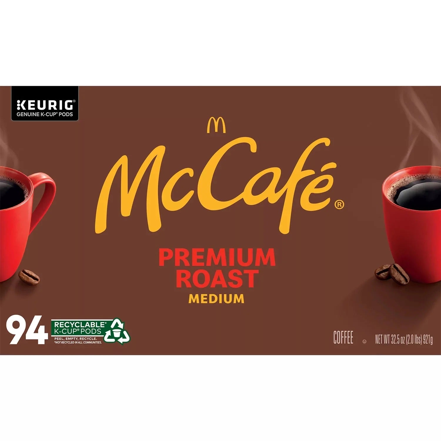McCafe Premium Medium Roast K-Cup Coffee Pods, 94 ct.
