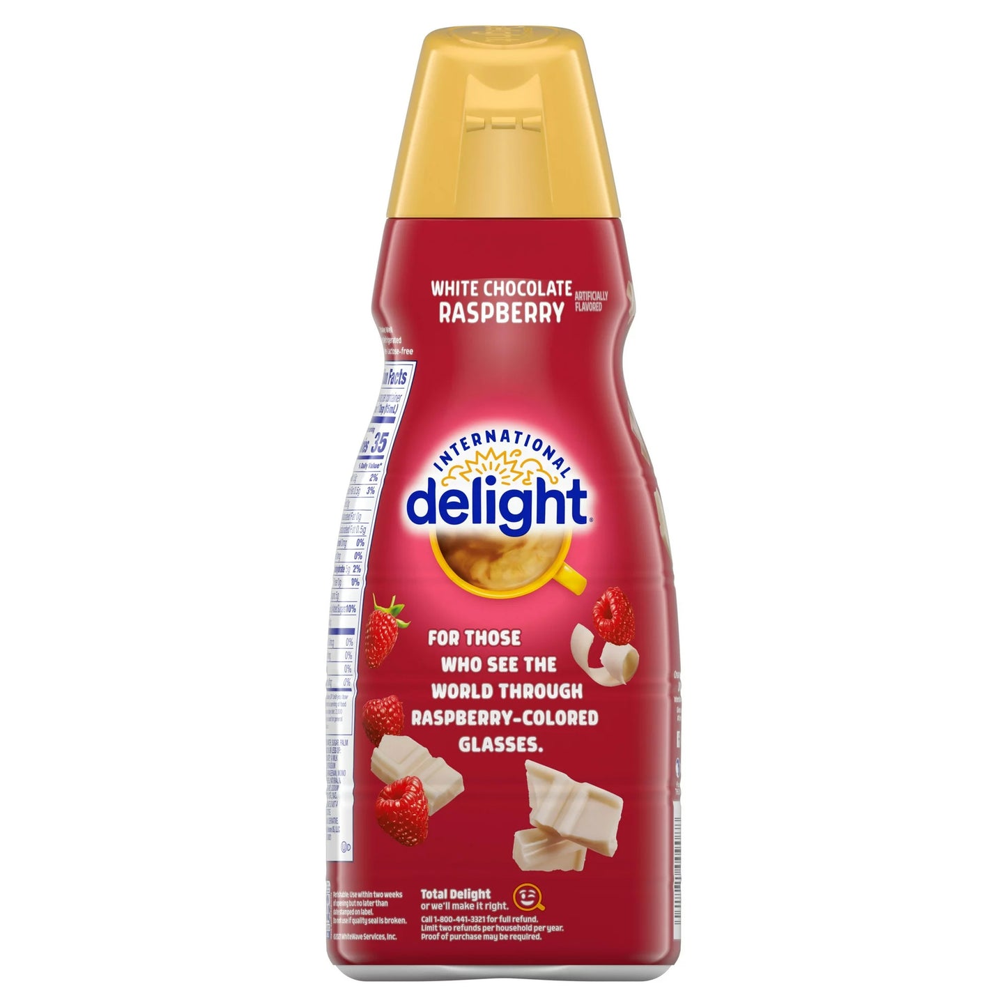 International Delight White Chocolate Raspberry Coffee Creamer, 32 fl oz
