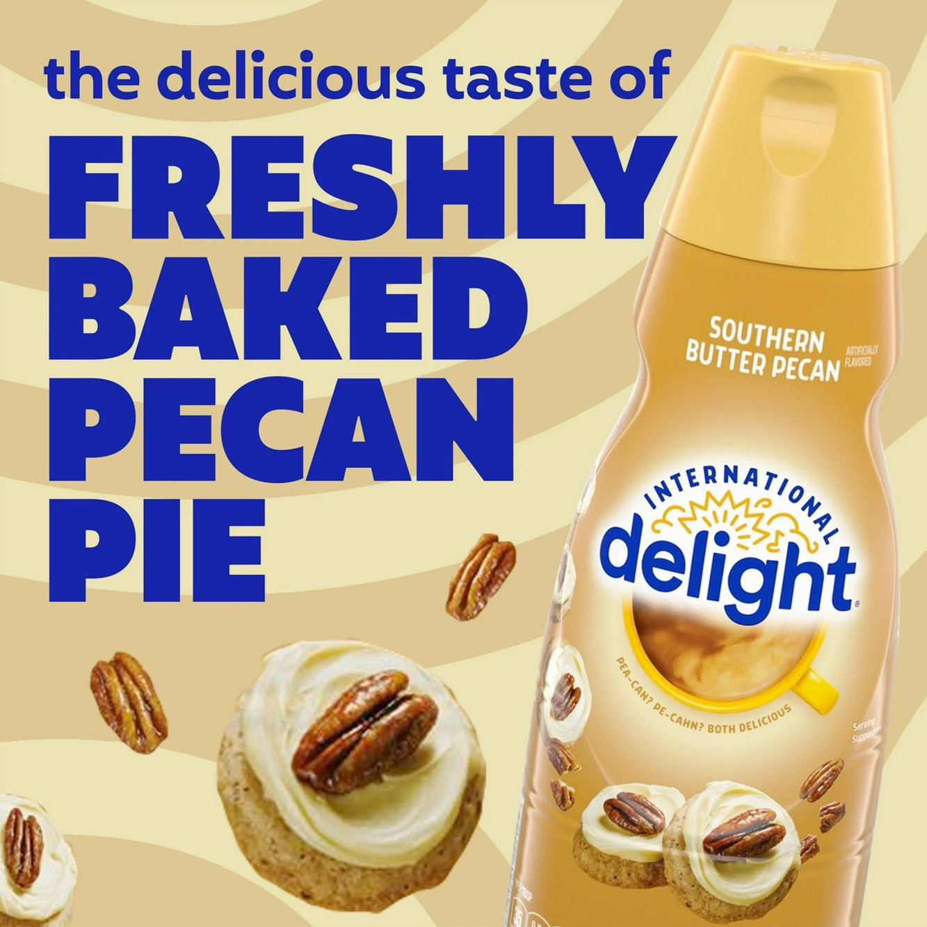 International Delight Southern Butter Pecan Coffee Creamer, 32 fl oz"