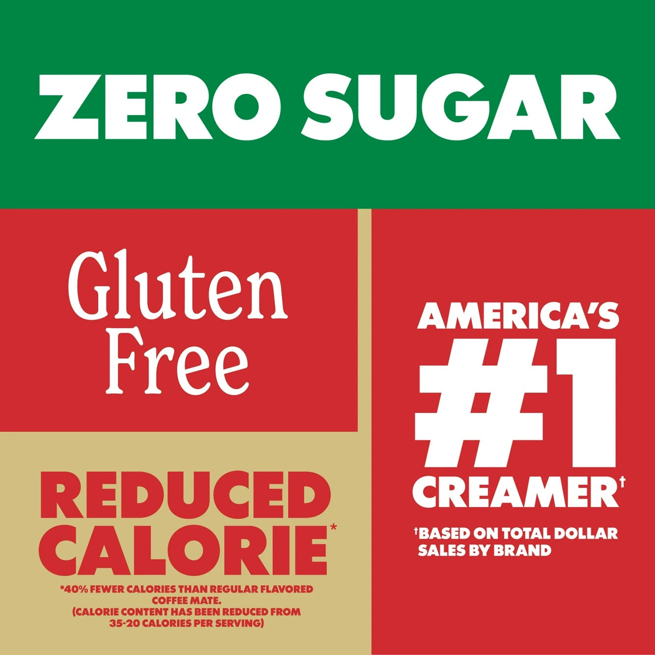 Coffee mate Twix Flavored Coffee Creamer, Zero Sugar, Gluten-Free Creamer, 63 Servings 32 fl oz