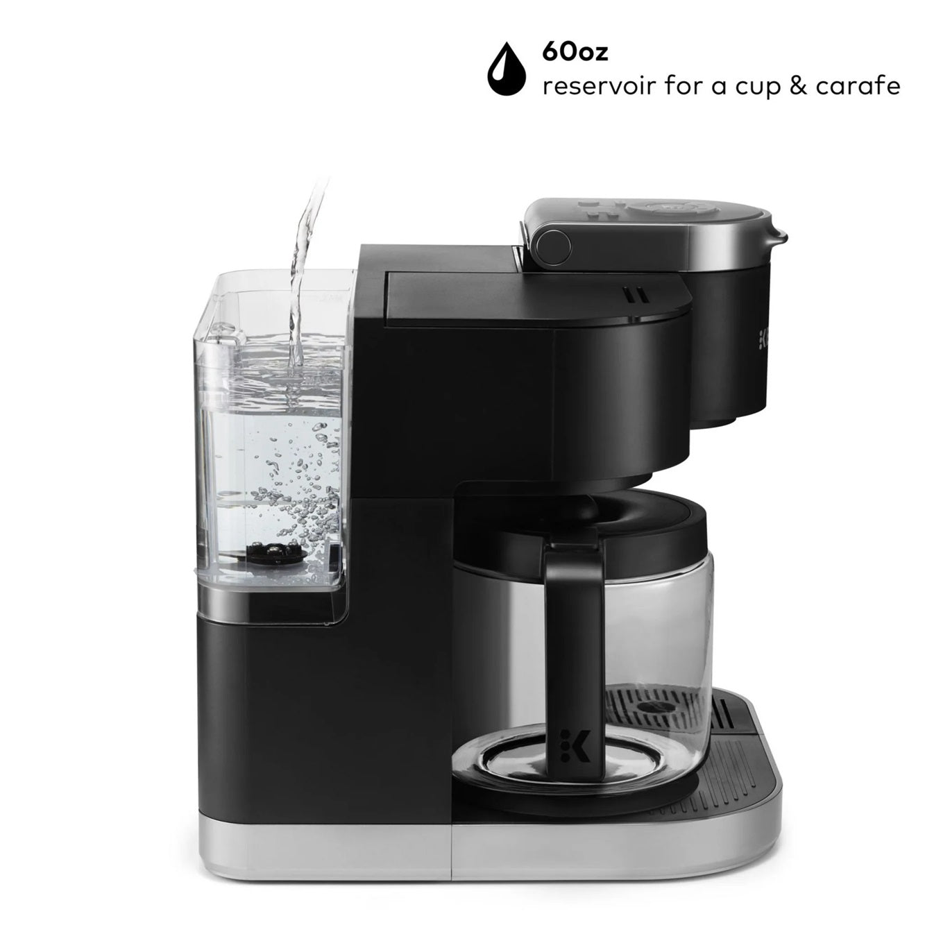 Keurig K-Duo Single Serve K-Cup Pod & Carafe Coffee Maker, 110V,  Black