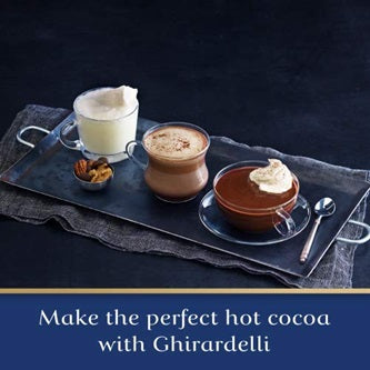 Ghirardelli Premium Hot Cocoa Envelopes, Rich Chocolate, 1.5oz Sachet