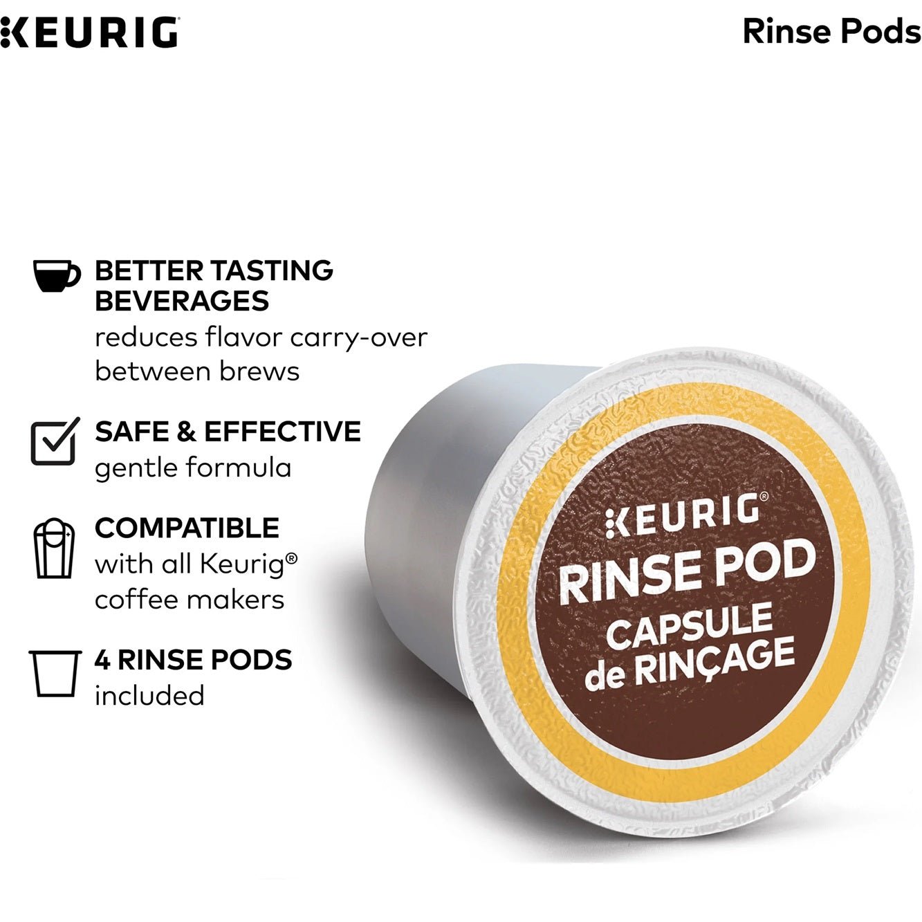 Keurig 3 month Brewer Maintenance Kit, with Rinse Pods, Descale Solution, and Filter Cartridges