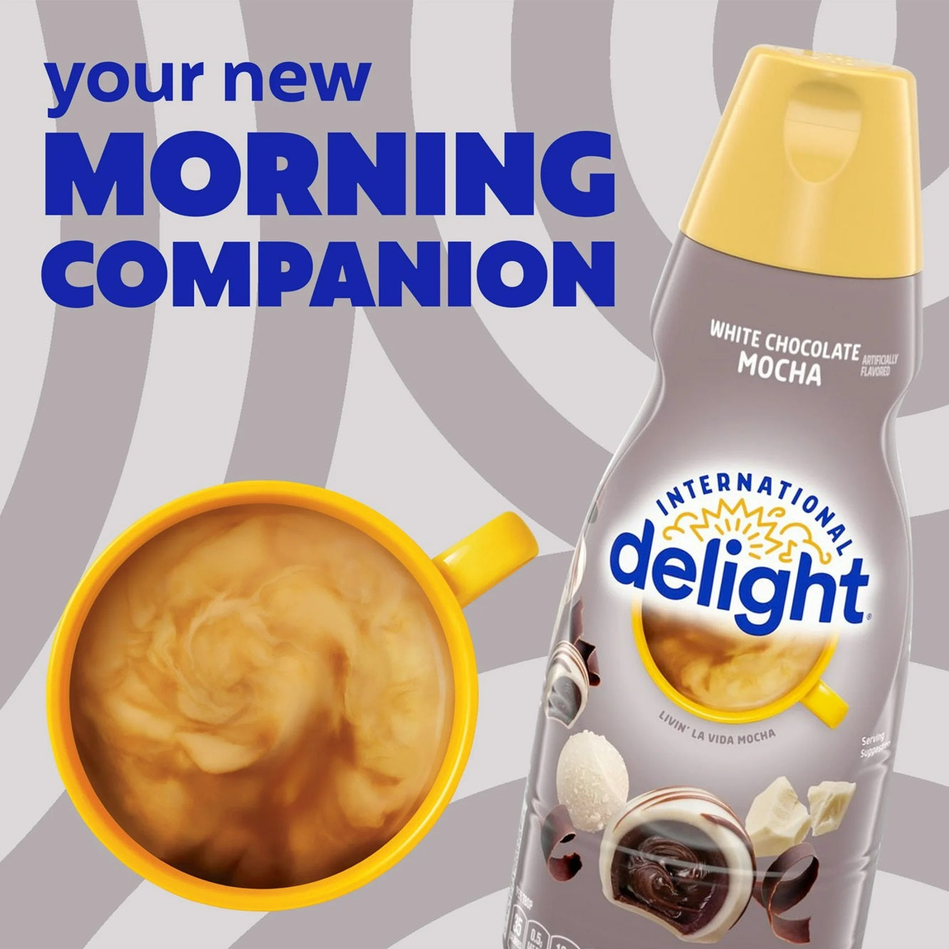 International Delight White Chocolate Mocha Coffee Creamer, 32 Oz