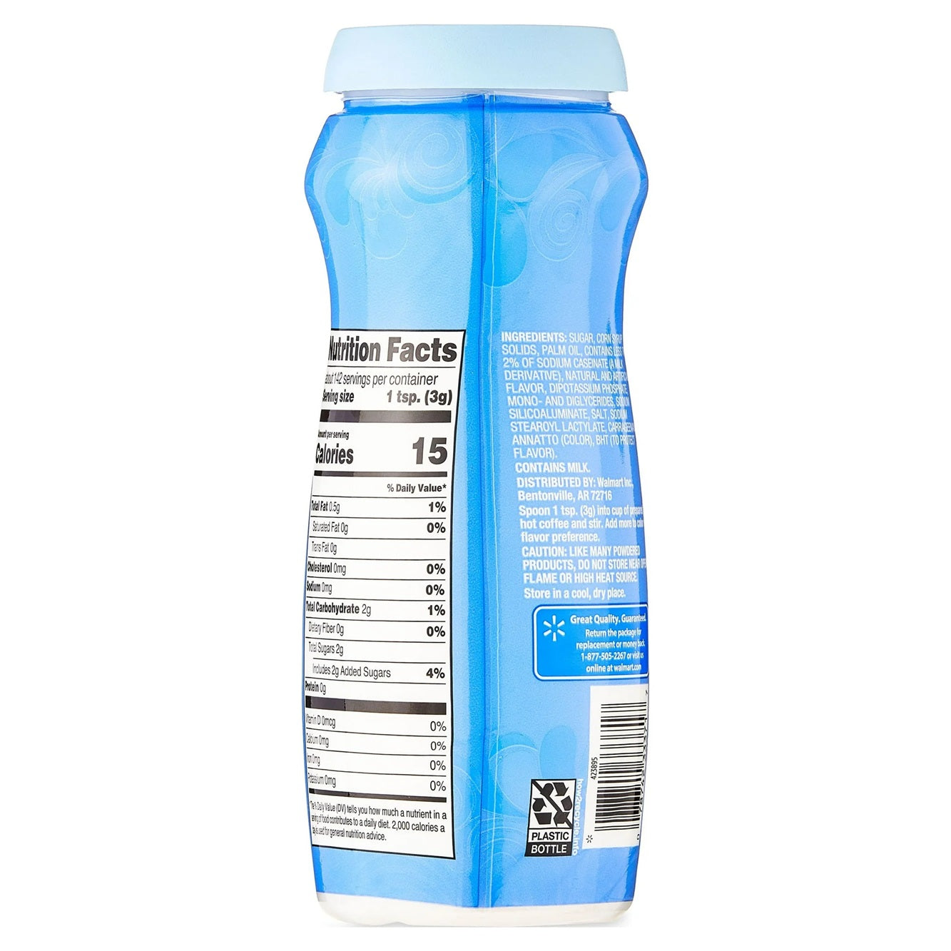 Great Value French Vanilla Non-Dairy Coffee Creamer, 15 oz