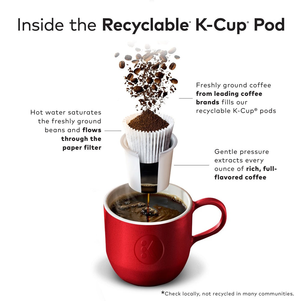 McCafe Dark Roast K-Cup Coffee Pods, French Roast, 94 ct.