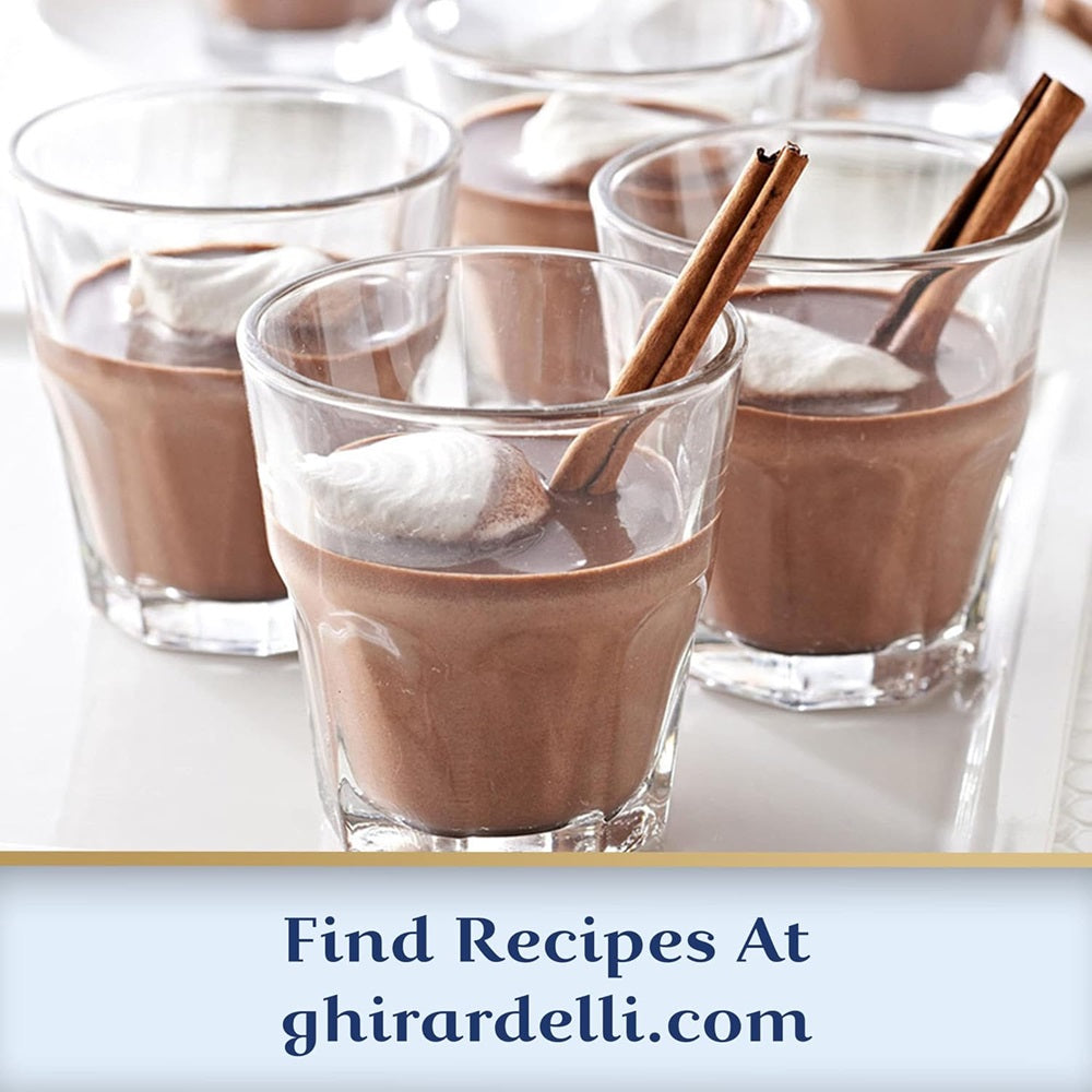 Ghirardelli Premium Hot Cocoa Envelopes, Rich Chocolate, 1.5oz Sachet