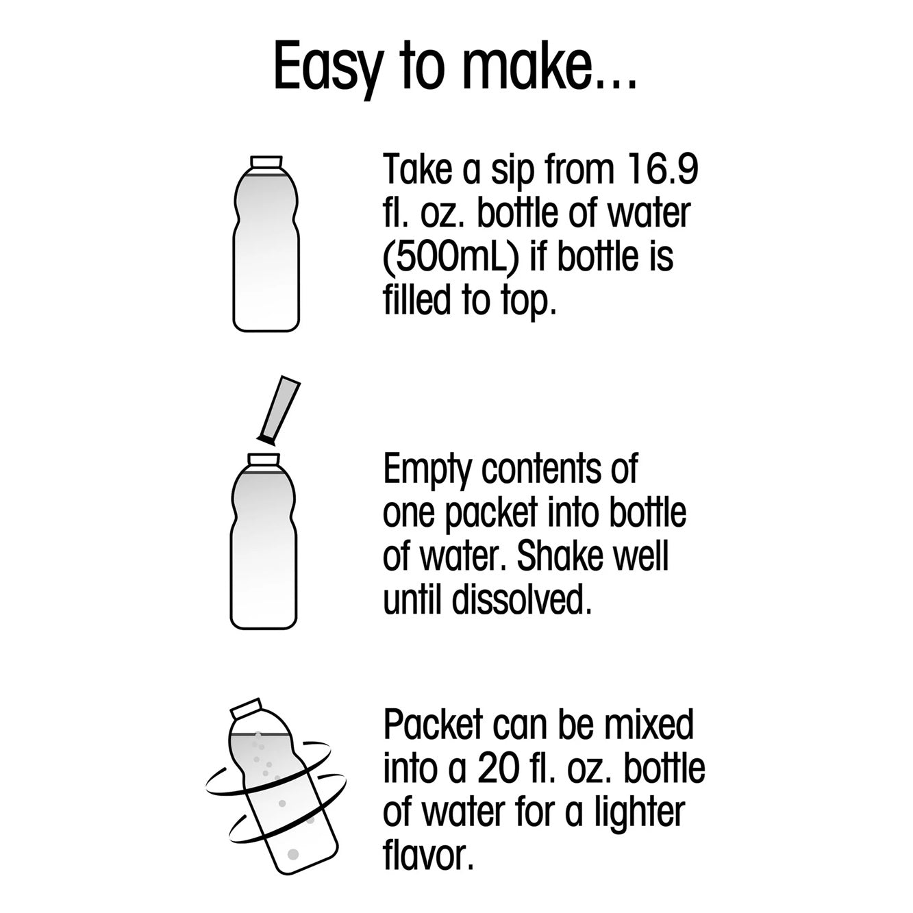 Great Value Sugar-Free Orange Early Rise Drink Mix, 0.14 oz, 10 Count