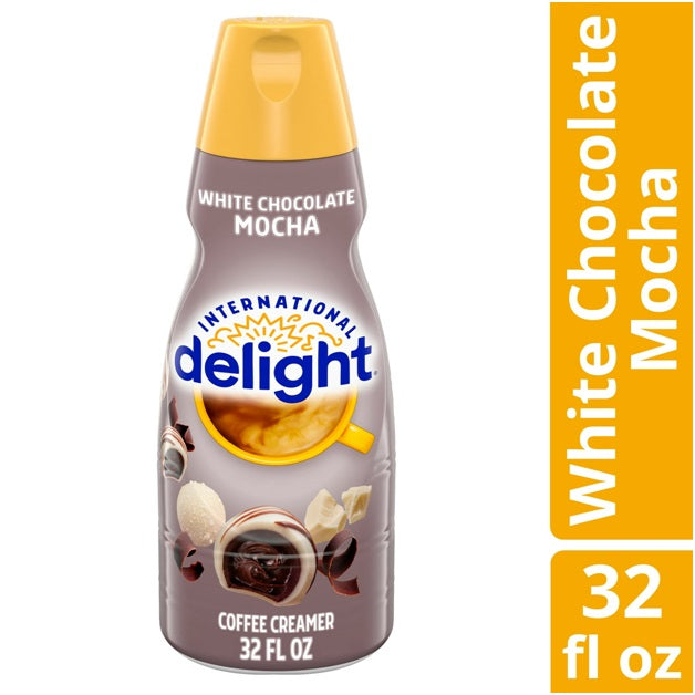 International Delight White Chocolate Mocha Coffee Creamer, 32 Oz