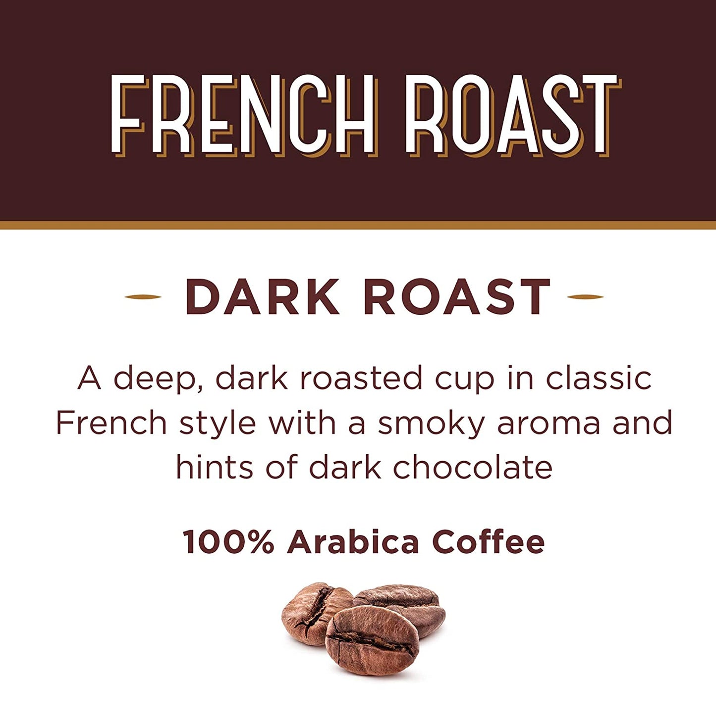 Don Francisco's French Dark Roast Ground Coffee: Rich, Smoky 100% Arabica Beans with Chocolate Notes - 12 oz