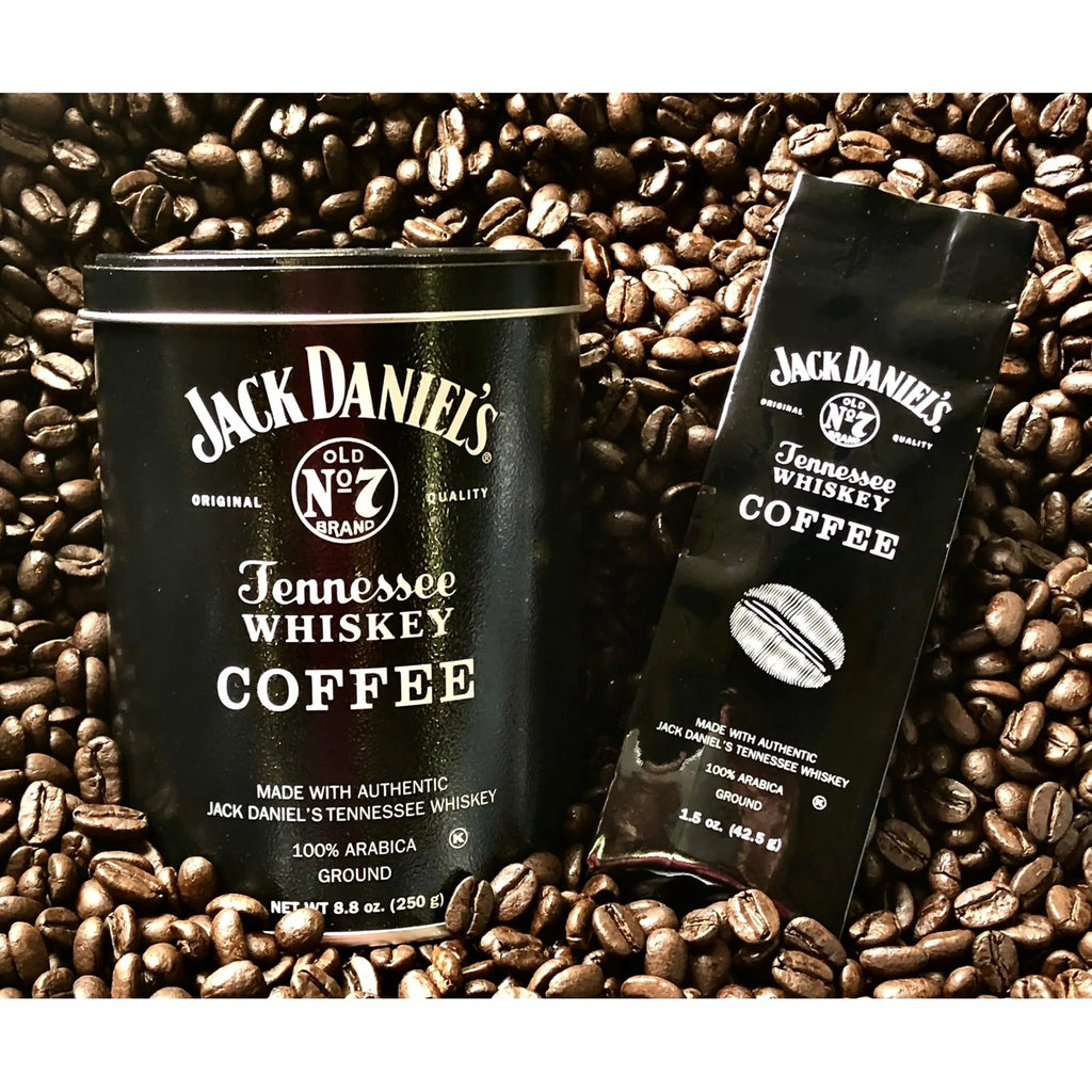 Jack Daniel's Tennessee Whiskey Coffee, Ground, Medium Roast, 8.8oz Can