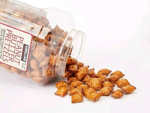 Kirkland Signature Peanut Butter Filled Pretzel Nuggets, 55 oz