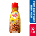 Coffee Mate Brown Butter Chocolate Chip Cookie Liquid Coffee Creamer, 32 fl oz,