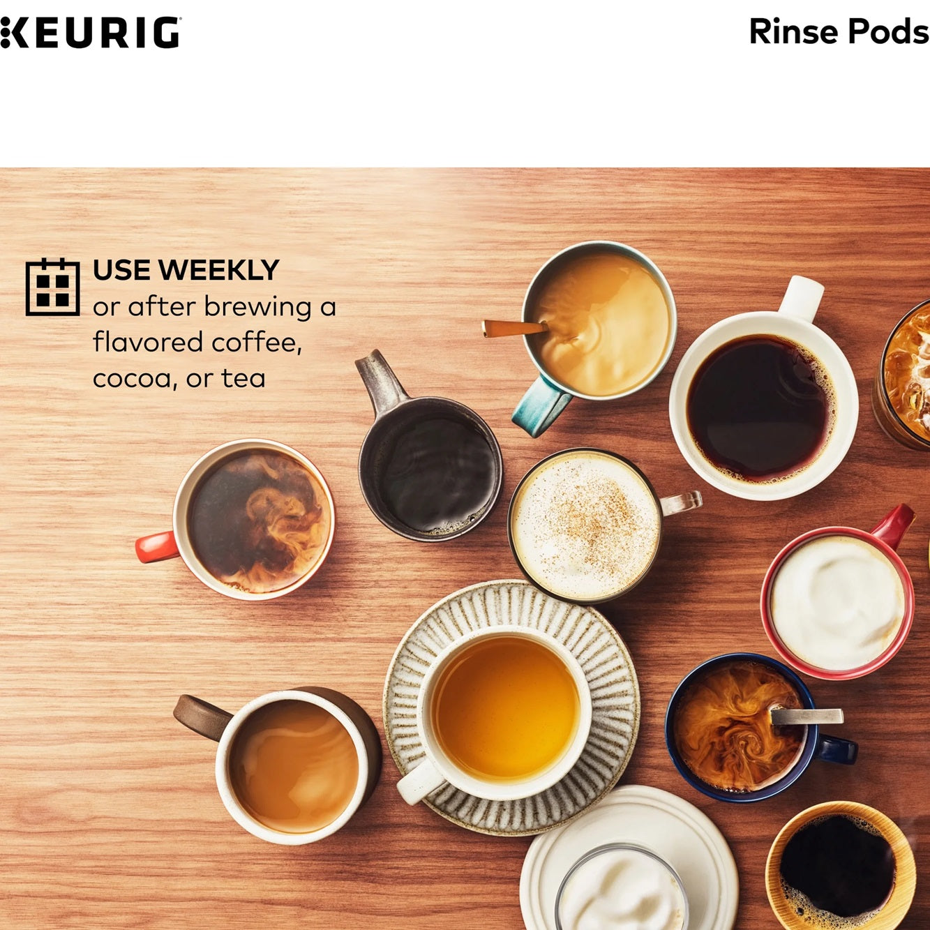 Keurig 3 month Brewer Maintenance Kit, with Rinse Pods, Descale Solution, and Filter Cartridges