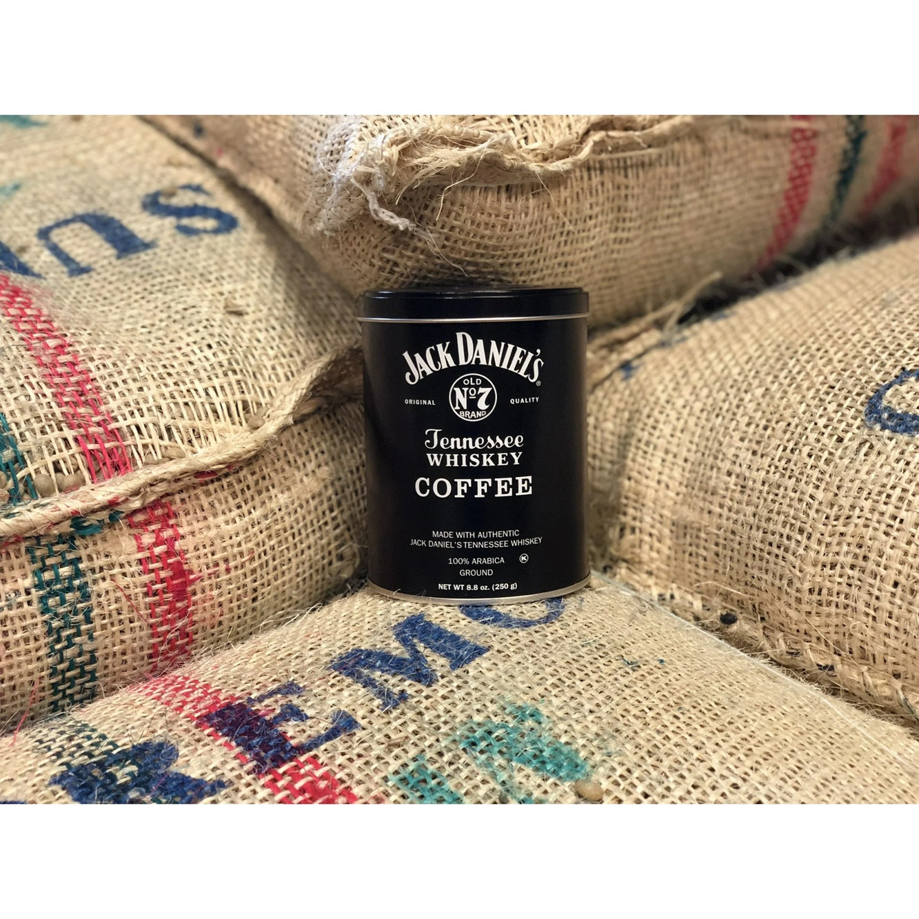 Jack Daniel's Tennessee Whiskey Coffee, Ground, Medium Roast, 8.8oz Can