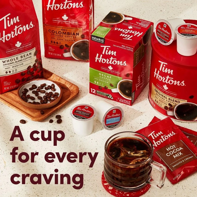 Tim Hortons KEURIG Variety K-Cup Coffee Pods _1 Box 30 pods