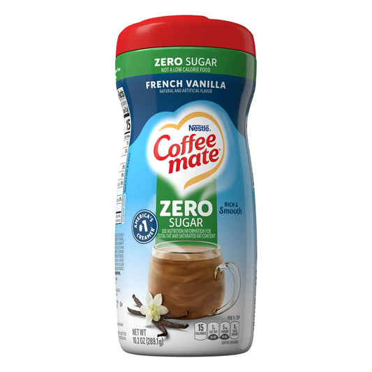 Nestle Coffee mate  | French Vanilla Sugar Free Powder Coffee Creamer | 10.2 oz.