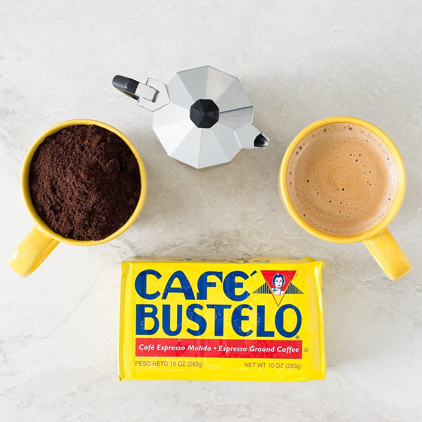 Cafe Bustelo Espresso Ground Coffee 283g.