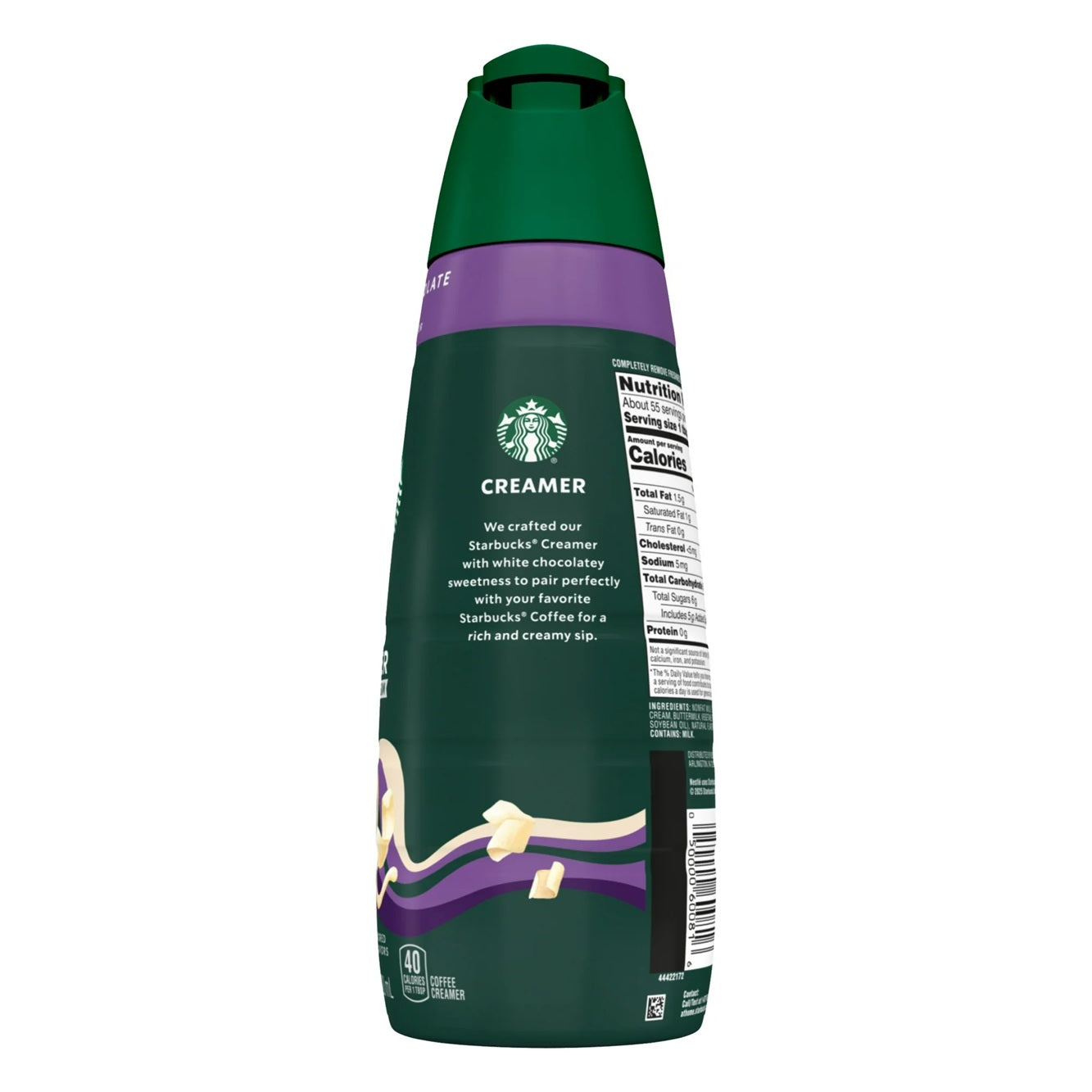 Starbucks Liquid Coffee Creamer White Chocolate Creamer, 28 fl oz
