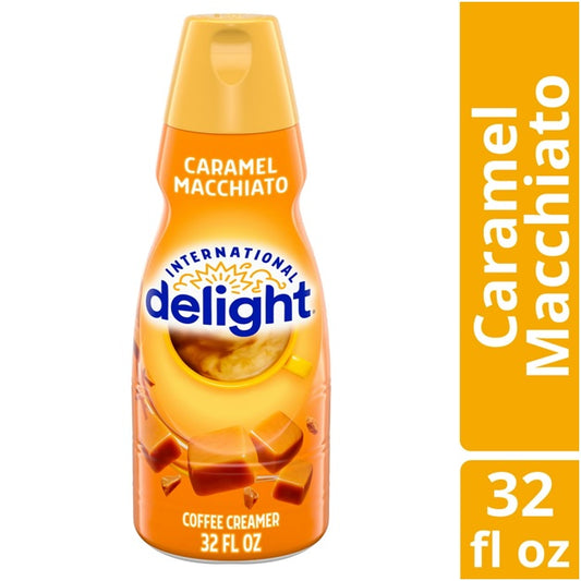International Delight Caramel Macchiato Coffee Creamer, 32 Oz.