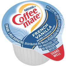 R&A Star Coffee Creamer  | Nestle Coffee Mate French Vanilla Liquid Singles, Lactose-Free | 20 pcs